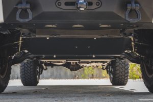 Toyota 4Runner Skid Plate - Front & Belly - Rough Country - Heavy-Duty - Gloss Black - '10-'24